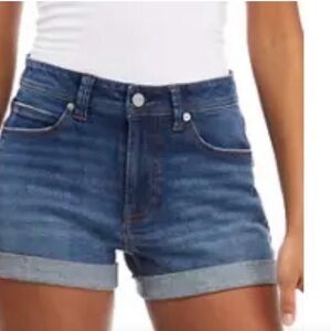 BP‎ Cuffed Mid Rise Jean Shorts Authentic Blue Size 27